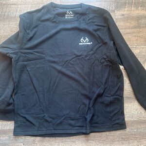 Realtree Black Fleece Pullover Mens Size XXL